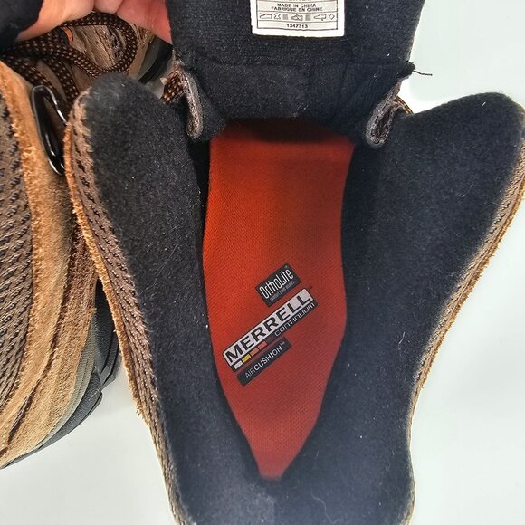 Merrell Earth Moab Hiking Shoes Mens 10.5 Vibram Outdoor Trail Boot Continuum - Picture 11 of 11
